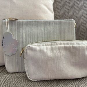 Stoney Clover Lane Elegant Denim Pouch Set Retired LE SOLD OUT